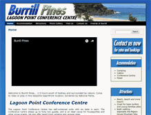 Tablet Screenshot of burrillpines.com.au